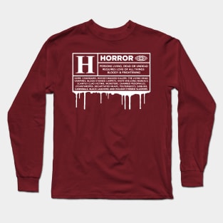 Horror Lover Long Sleeve T-Shirt